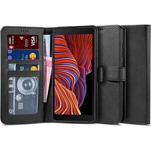Tech-Protect Wallet knižkové puzdro na Samsung Galaxy Xcover 5, čierne