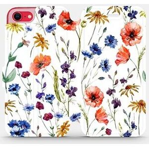 Flip puzdro na mobil Apple iPhone SE 2020 – MP04S Lúčne kvety