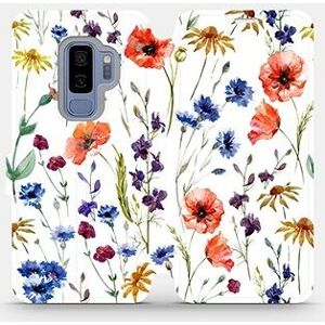 Flip puzdro na mobil Samsung Galaxy S9 Plus – MP04S Lúčne kvety