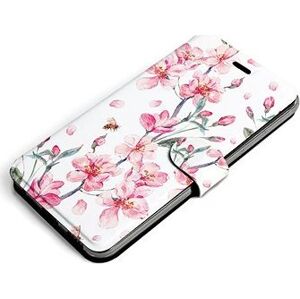 Mobiwear Flip puzdro pre Apple iPhone 13 – M124S Ružové kvety