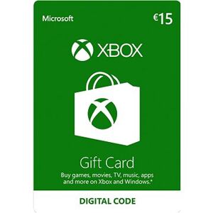 Xbox Live Darčeková karta v hodnote 15 Eur
