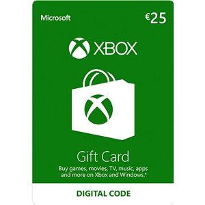 Xbox Live Darčeková karta v hodnote 25 Eur
