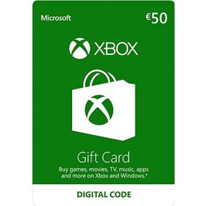 Xbox Live Darčeková karta v hodnote 50 Eur