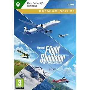 Microsoft Flight Simulator 40th Anniversary – Premium Deluxe Edition – Xbox Series X|S/Windows Digit