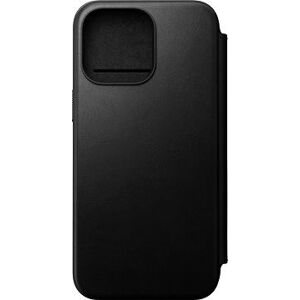 Nomad Modern Leather Folio Black iPhone 15 Pro Max