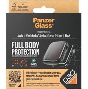 PanzerGlass Apple Watch 9/8/7 41mm ochranný kryt s D30 (černý rámeček)