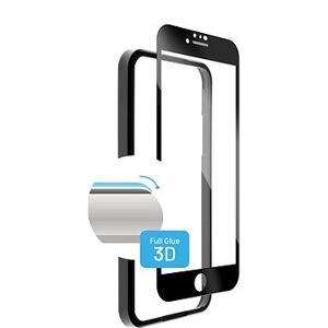 FIXED 3D FullGlue-Cover s aplikátorom pre Apple iPhone 7/8/SE (2020/2022) čierne