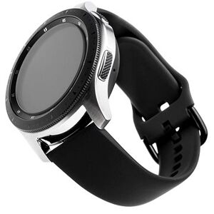 FIXED Silicone Strap Universal pre smartwatch so šírkou 20 mm čierny