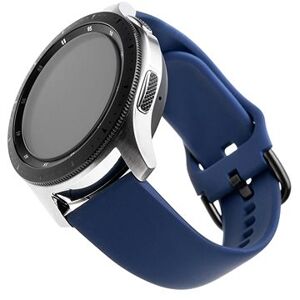 FIXED Silicone Strap Universal pre smartwatch so šírkou 20 mm modrý