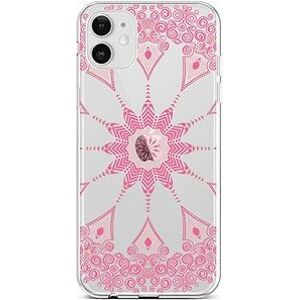 TopQ iPhone 12 silikon Pink Mandala 55328