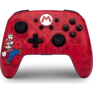 PowerA Enhanced Wireless Controller – Here We Go Mario – Nintendo Switch