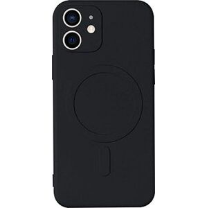 TopQ Kryt iPhone 12 Mini s MagSafe čierny 84987