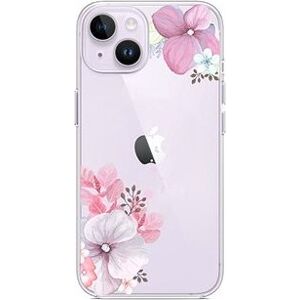 TopQ Kryt iPhone 14 Violet Blossom 81935