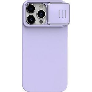 Nillkin CamShield Silky Silikónový Kryt na Apple iPhone 15 Pro Max Misty Purple