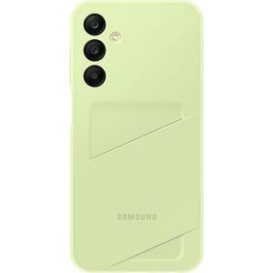 Samsung Galaxy A25 5G Zadný kryt s taškou na kartu Lime