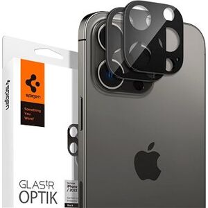 Spigen tR Optik 2 Pack Black iPhone 14 Pro/iPhone 14 Pro Max/15 Pro/15 Pro Max