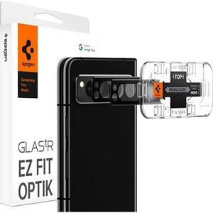 Spigen Glass EZ Fit Optik Pro 2 Pack Black Google Pixel Fold