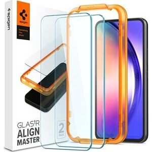 Spigen Glass Align Master Clear 2 Pack Samsung Galaxy A54 5G
