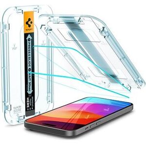Spigen Glass tR EZ Fit 2 Pack Transparency iPhone 15 Plus