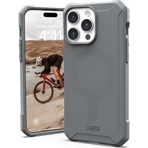 UAG Essential Armor MagSafe Silver iPhone 15 Pro Max