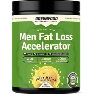 GreenFood Nutrition Performance Mens Fat Loss Accelerator Juicy melon 420 g