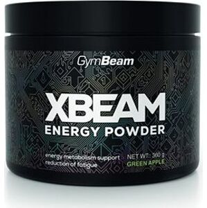 GymBeam XBEAM Energy Powder 360 g, strawberry kiwi