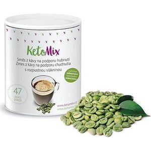 KetoMix Instantní káva na podporu hubnutí s matchou a zelenou kávou, 47 porcí