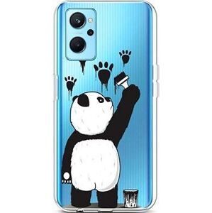 TopQ Kryt Realme 9i silikon Rebel Panda 73057