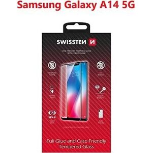 Swissten 3D Full Glue pre Samsung A146 Galaxy A14 5G čierne