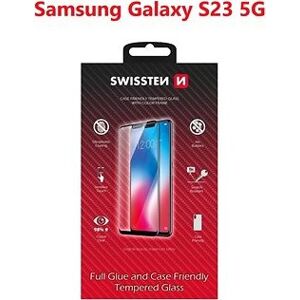 Swissten 3D Full Glue pre Samsung S911 Galaxy S23 5G čierne