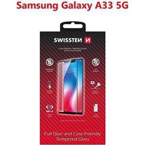 Swissten 3D Full Glue pre Samsung A336 Galaxy A33 5G čierne