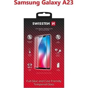 Swissten 3D Full Glue na Samsung A235 Galaxy A23 čierne