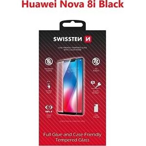Swissten 3D Full Glue pre Huawei NOVA 8i čierne