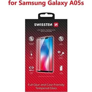 Swissten 3D Full Glue Samsung Galaxy A05s černé