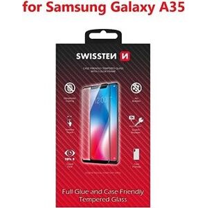 Swissten 3D Full Glue Samsung Galaxy A35 5G černé