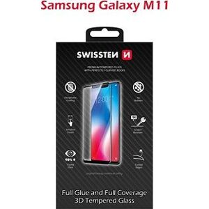 Swissten 3D Full Glue pro Samsung M115 Galaxy M11 černé