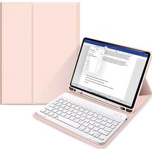Tech-Protect SC Pen puzdro s klávesnicou na iPad 10.9'' 2022, ružové