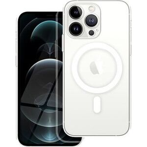 TopQ Kryt Clear Magnetic iPhone 12 Pro pevný průhledný 109612