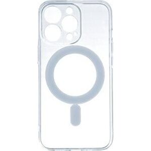 TopQ Kryt iPhone 15 Pro Max s MagSafe pevný průhledný 109917