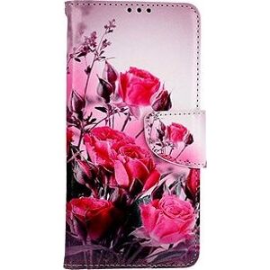 TopQ Puzdro Xiaomi Redmi Note 12S knižkové Romantické ruže 112812