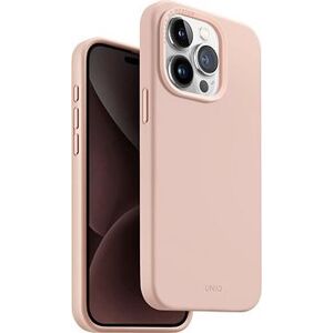 UNIQ Lino Hue MagClick ochranný kryt na iPhone 15 Pro, Blush (Pink)