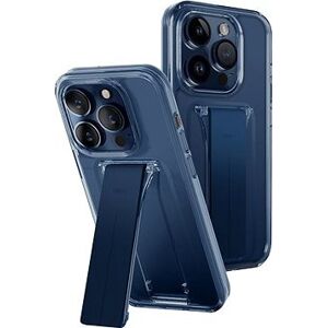 UNIQ Heldro Mount+ ochranný kryt na iPhone 15 Pro so stojanom, Ultramarine (Deep blue)