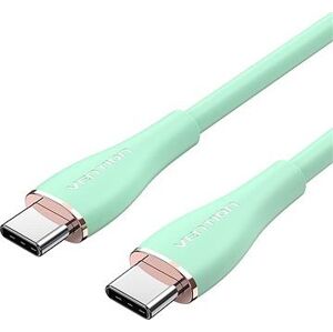 Vention USB-C 2.0 Silicone Durable 5A Cable 1.5 m Light Green Silicone Type