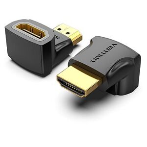 Vention HDMI 90 Degree Male to Female Adaptér Black 2 Pack