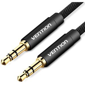 Vention Fabric Braided 3,5 mm Jack Male to Male Audio Cable 0,5 m Black Metal Type