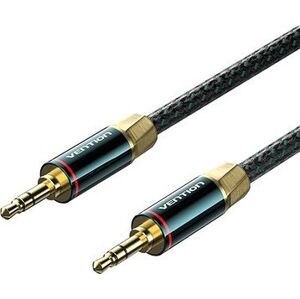 Vention Cotton Braided 3.5 mm Male to Male Audio Cable 1M Green Copper Type