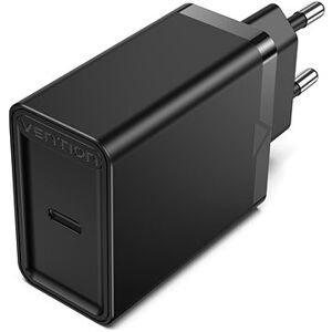 Vention 1-port USB-C Wall Charger (30 W) Black