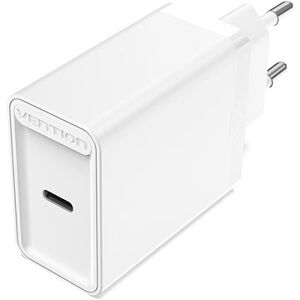 Vention 1-port USB-C Wall Charger (30 W) White
