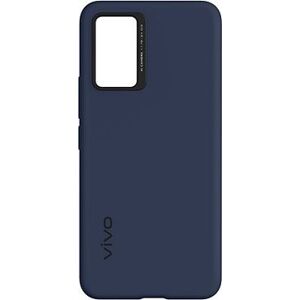 Vivo V21 5G Silicone Cover, Dark Blue 