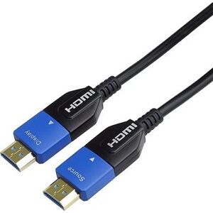 PremiumCord Ultra High Speed HDMI 2.1 optický AOC fiber kábel 8K@60Hz, pozlátené konektory 7 m